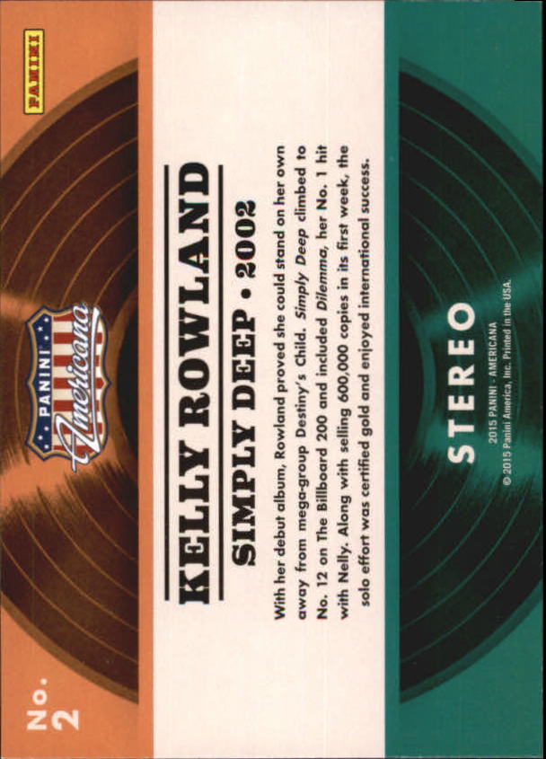 Tarjetas "Insertar" Americana (2015 Panini) - Imagen 3 de 193