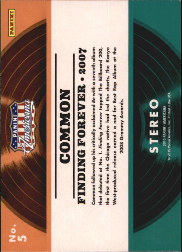 Tarjetas "Insertar" Americana (2015 Panini) - Imagen 5 de 193