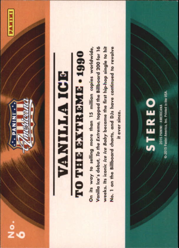 Tarjetas "Insertar" Americana (2015 Panini) - Imagen 7 de 193