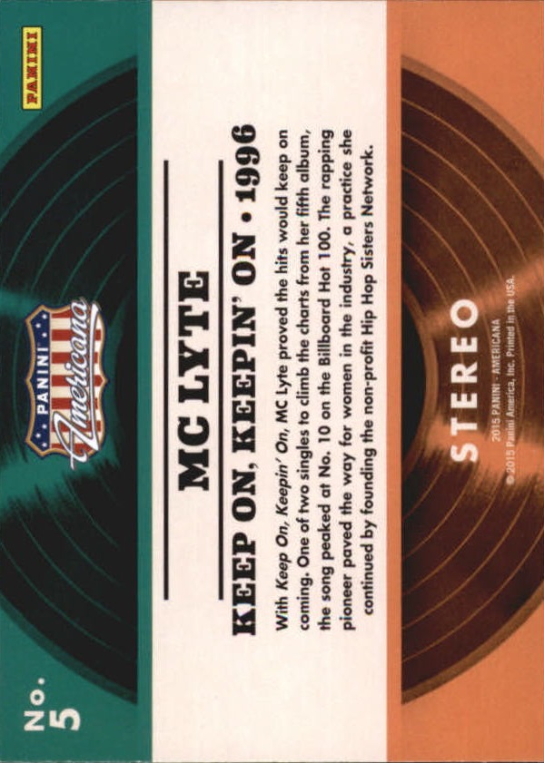 Tarjetas "Insertar" Americana (2015 Panini) - Imagen 15 de 193