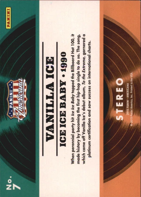 Tarjetas "Insertar" Americana (2015 Panini) - Imagen 19 de 193