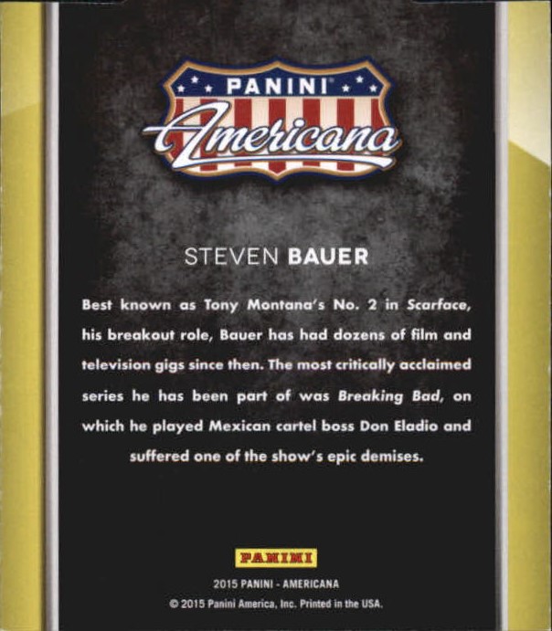 Tarjetas "Insertar" Americana (2015 Panini) - Imagen 31 de 193