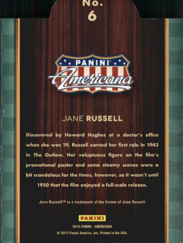 Tarjetas "Insertar" Americana (2015 Panini) - Imagen 85 de 193