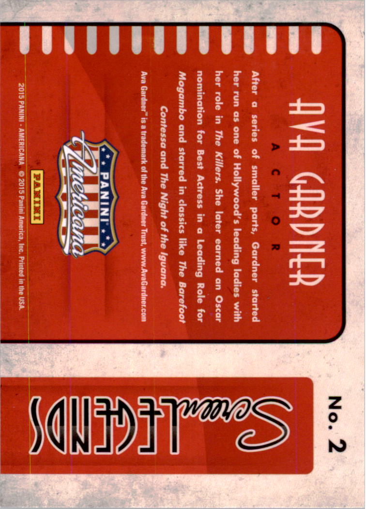 Tarjetas "Insertar" Americana (2015 Panini) - Imagen 99 de 193