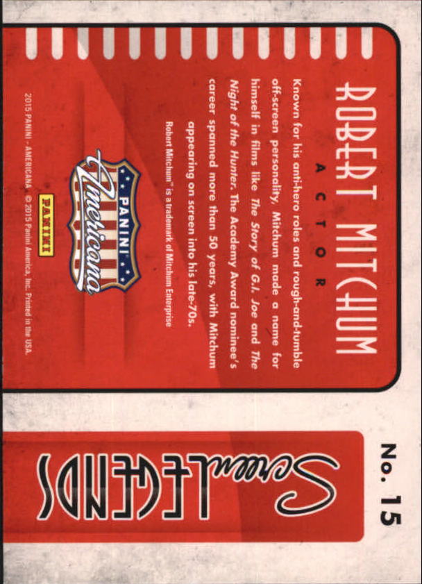 Tarjetas "Insertar" Americana (2015 Panini) - Imagen 125 de 193