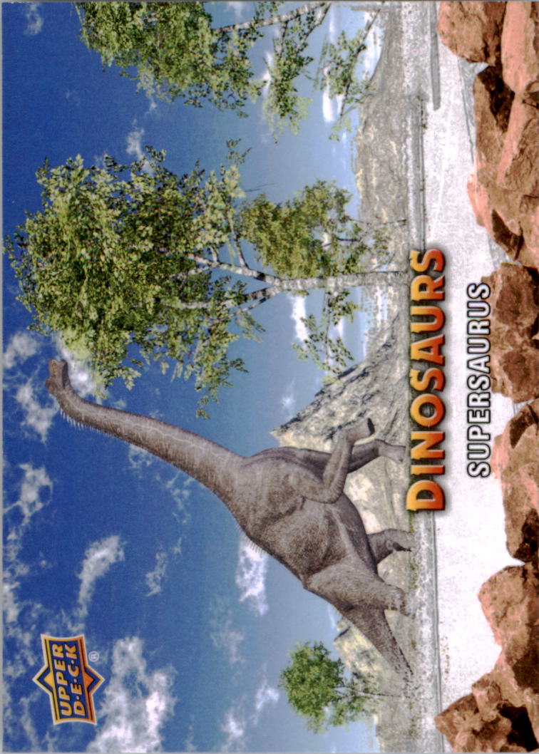 2015 Upper Deck Dinosaurs #32 Supersaurus