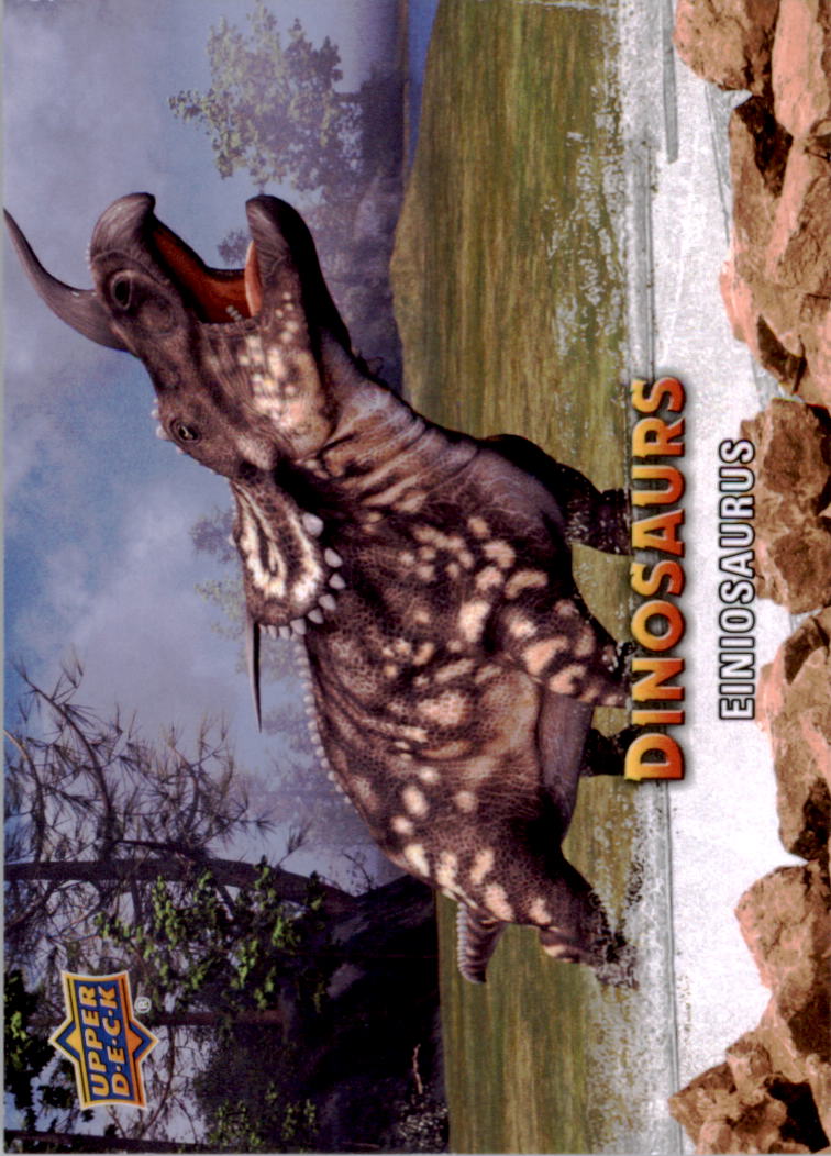 2015 Upper Deck Dinosaurs #70 Einiosaurus