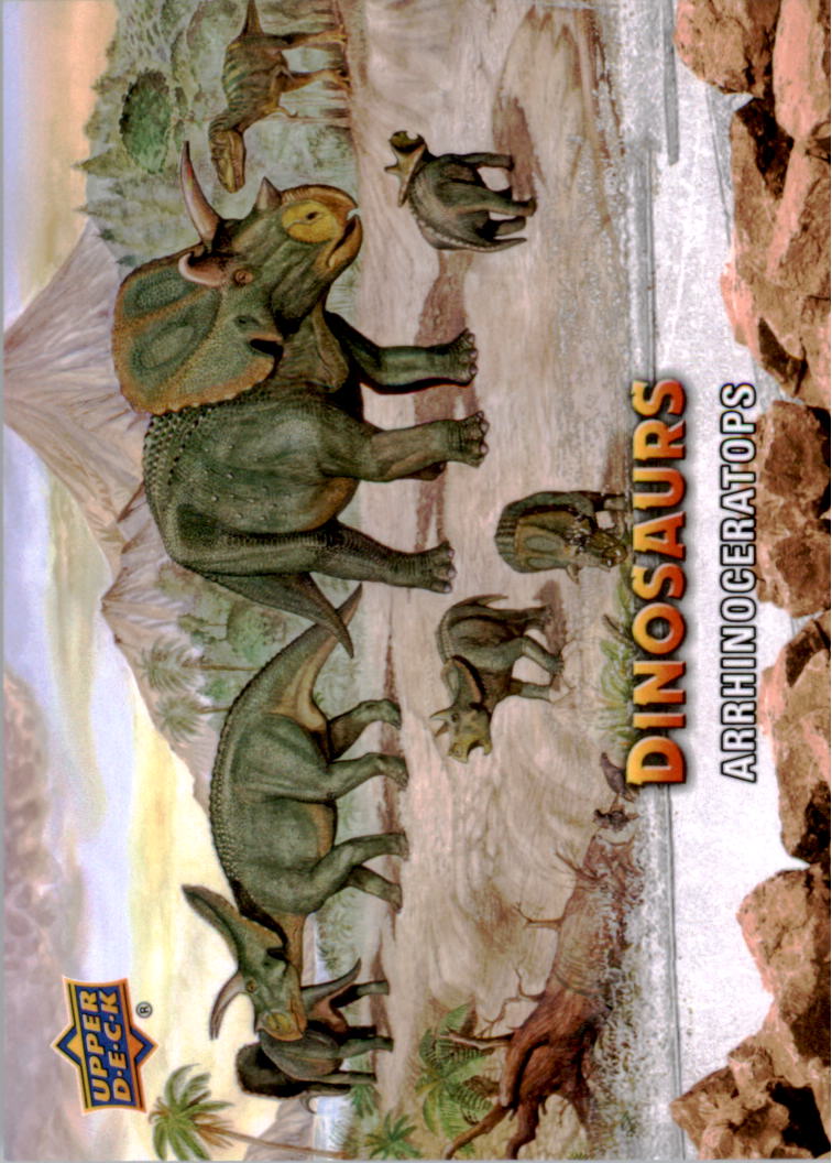 2015 Upper Deck Dinosaurs #81 Arrhinoceratops