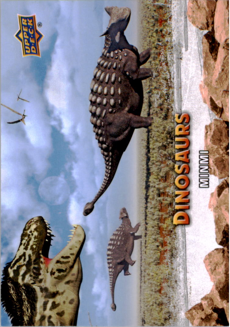 2015 Upper Deck Dinosaurs #85 Minmi