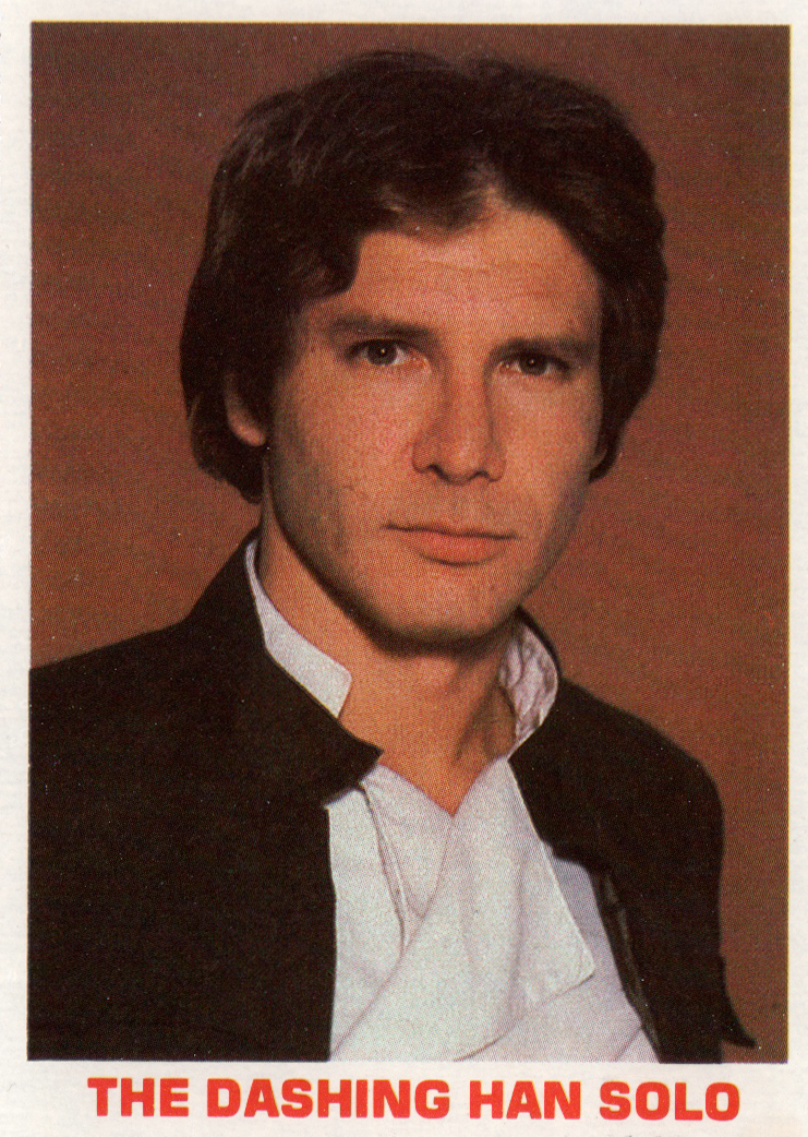 1980 Burger King Star Wars Cut Singles #NNO The Dashing Han Solo