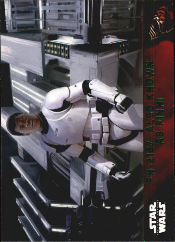 Also Known As Finn GREEN 2015 Topps Star Wars The Force Awakens #67 FN-2187