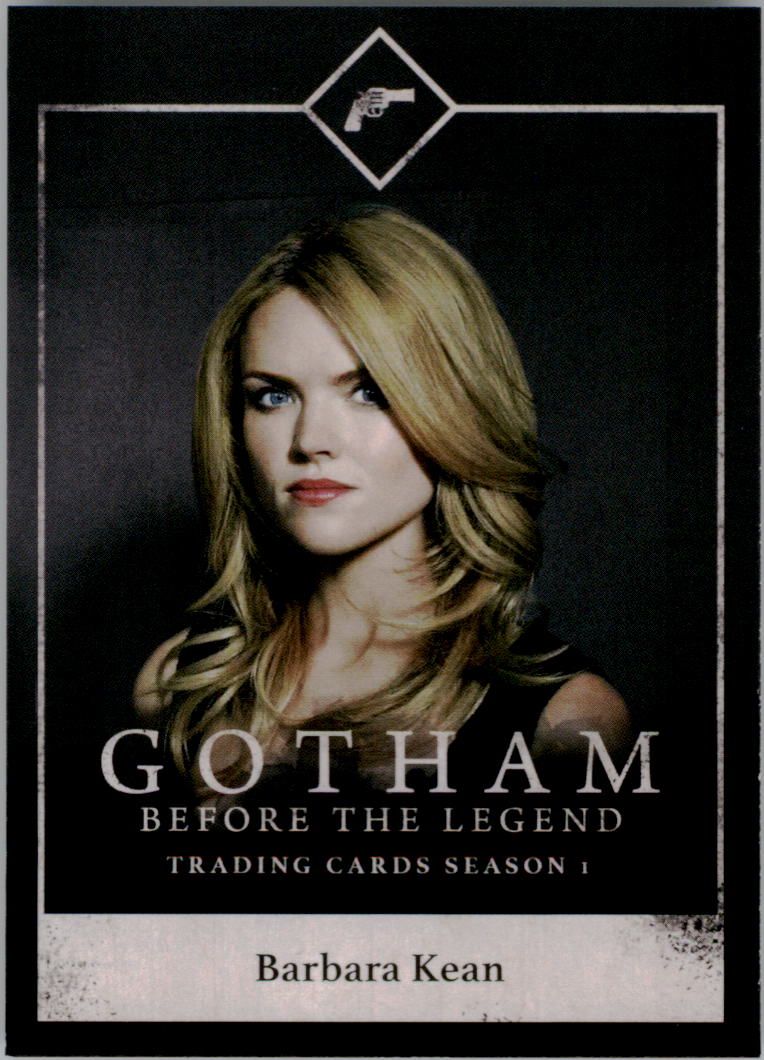 2016 Cryptozoic Gotham Season One Character Bios #C7 Barbara Kean