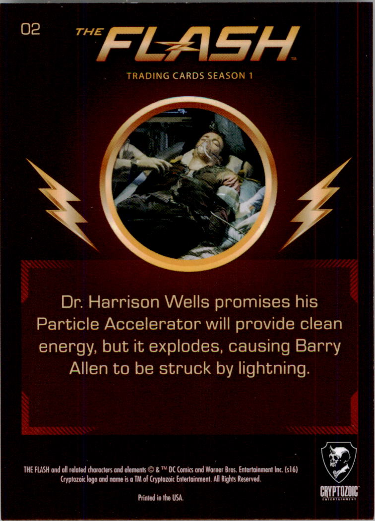 2016 Cryptozoic The Flash Season 1 BASE Trading Cards: Pick From List