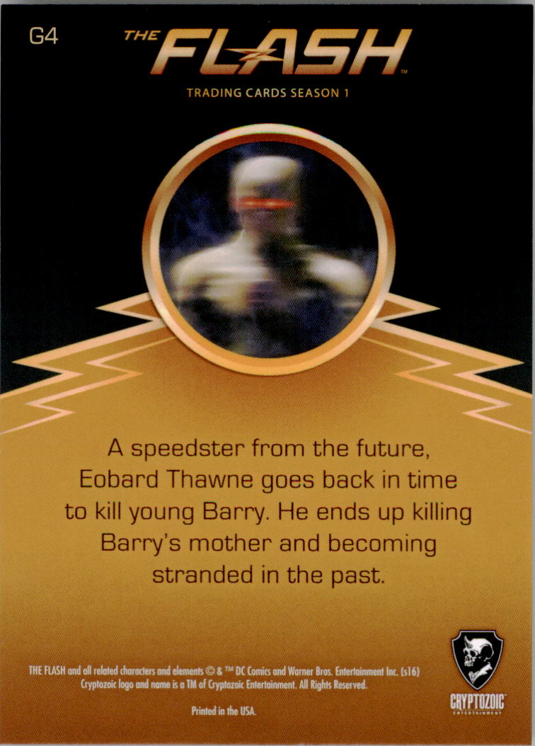 2016 Cryptozoic The Flash Season 1 Trading Cards Rogues: Pick From List - Picture 9 of 19