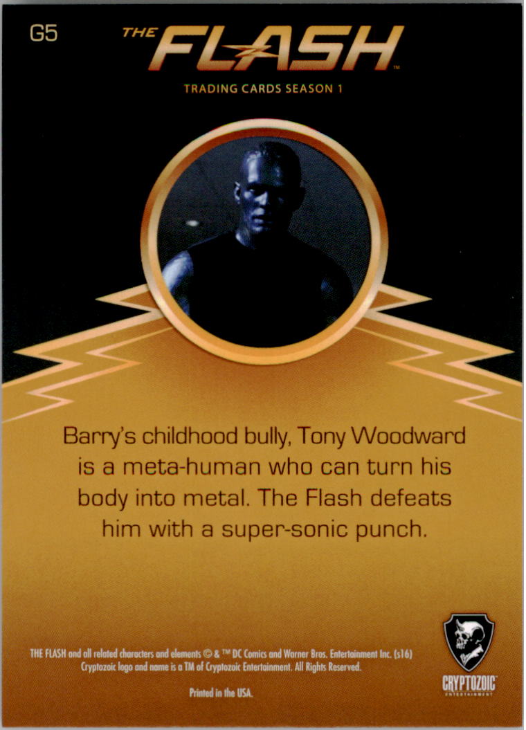 2016 Cryptozoic The Flash Season 1 Trading Cards Rogues: Pick From List - Picture 11 of 19