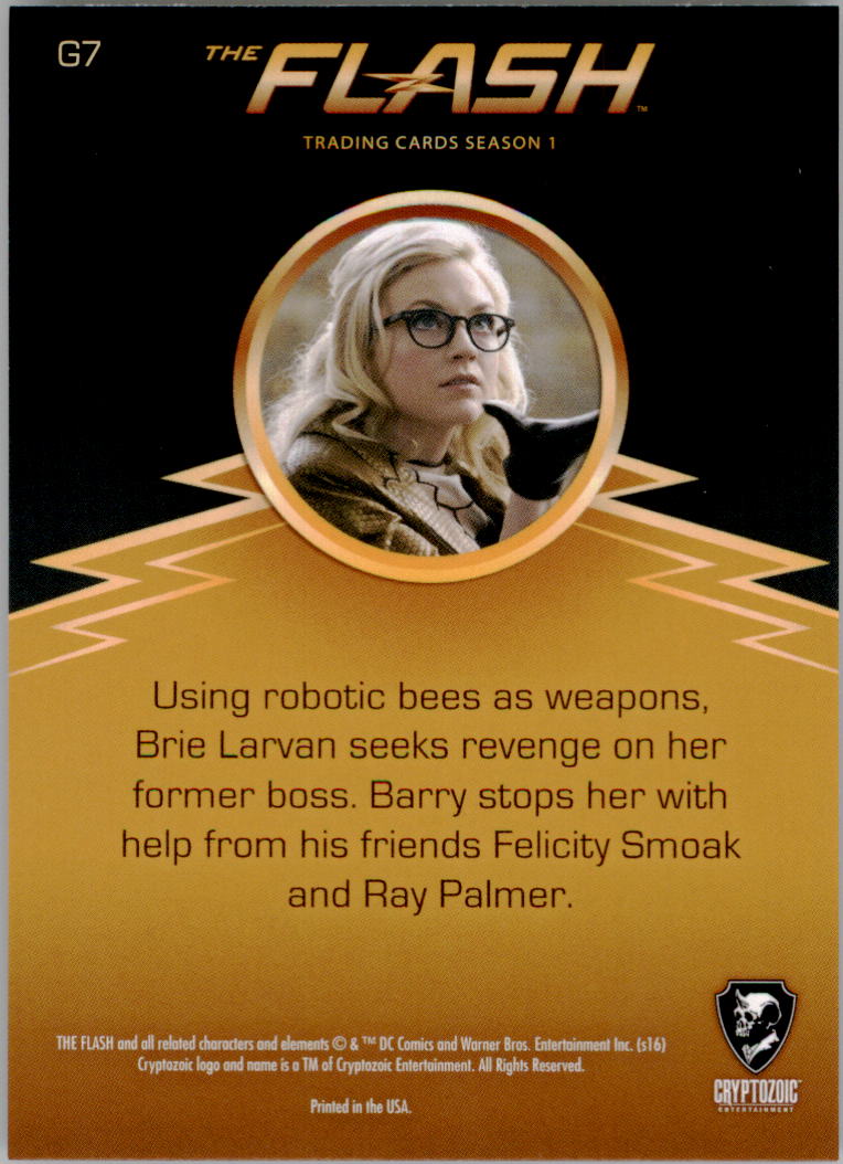 2016 Cryptozoic The Flash Season 1 Trading Cards Rogues: Pick From List - Picture 15 of 19