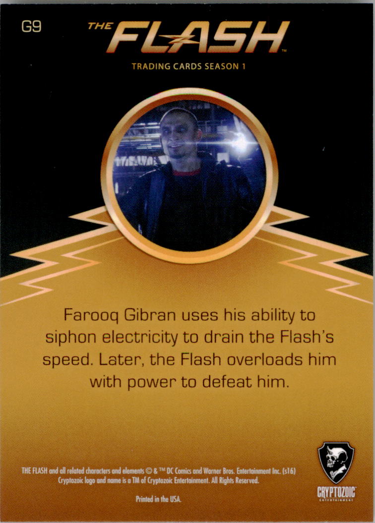 2016 Cryptozoic The Flash Season 1 Trading Cards Rogues: Pick From List - Picture 19 of 19