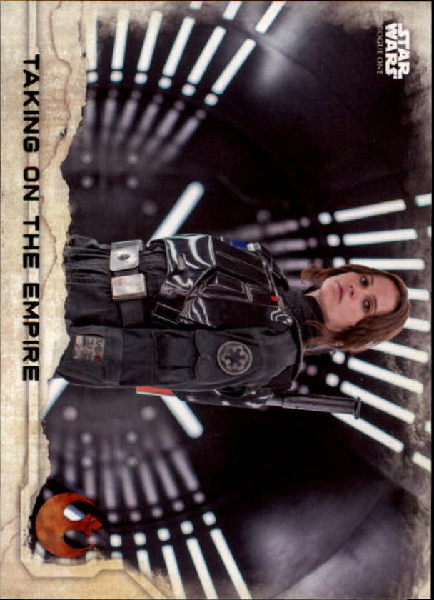 2016 Topps Star Wars Rogue One Series One #84 Taking on the Empire