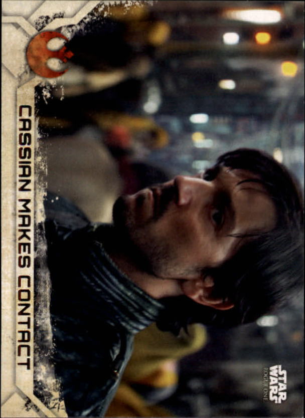 2017 Topps Star Wars Rogue One Series Two #7 Cassian Makes Contact