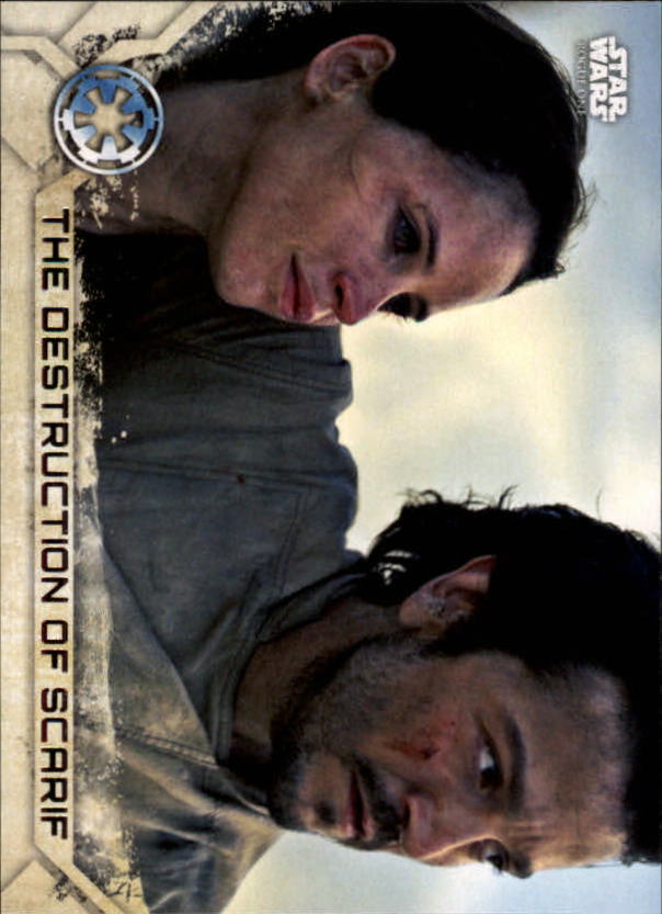2017 Topps Star Wars Rogue One Series Two #98 The Destruction of Scarif