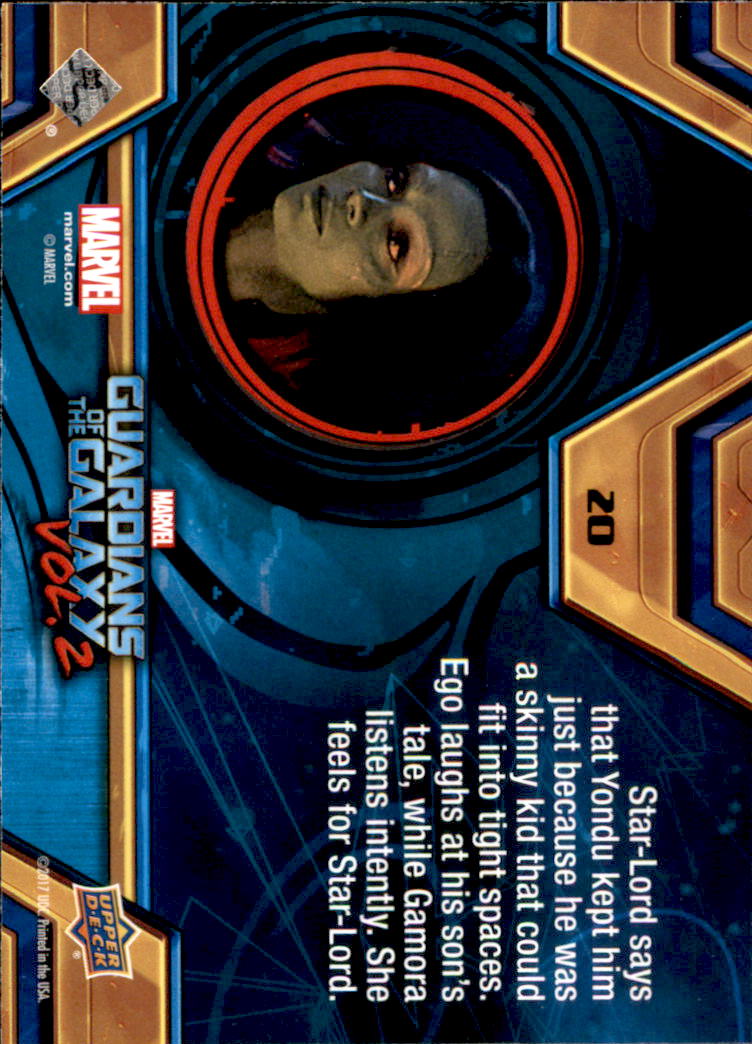 2017 Upper Deck Guardians of the Galaxy Vol. 2 #20 Empathy back image