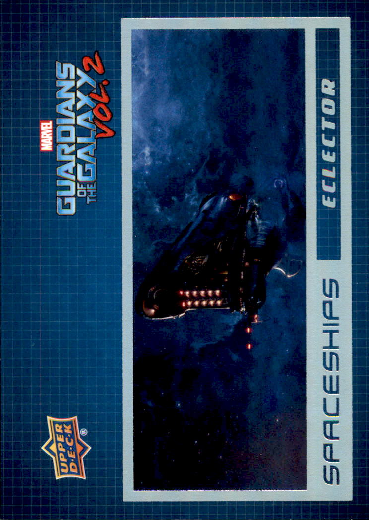 2017 Upper Deck Guardians of the Galaxy Vol. 2 Space Ships #SS6 Eclector