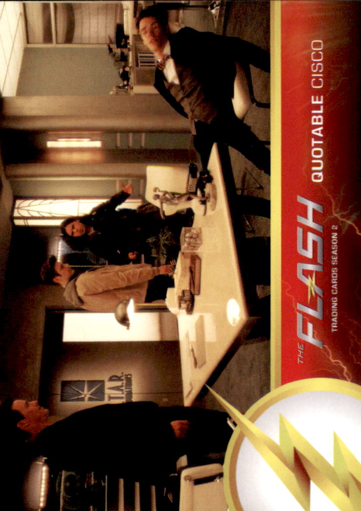 2017 Cryptozoic The Flash Season 2 Quotable Cisco #Q8 What's Wrong with You?