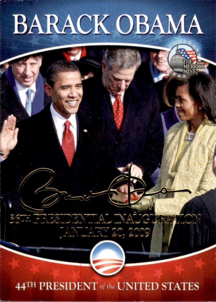 2009 Merrick Mint Barack Obama 44th President of the United States #40 Inauguration Day