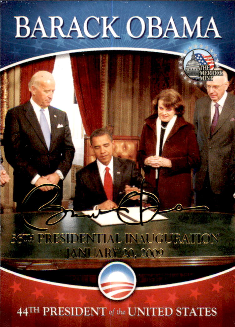 2009 Merrick Mint Barack Obama 44th President of the United States #42 Inauguration Day