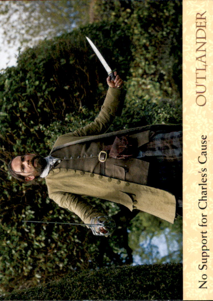 2017 Cryptozoic Outlander Season 2 #9 No Support for Charles's Cause