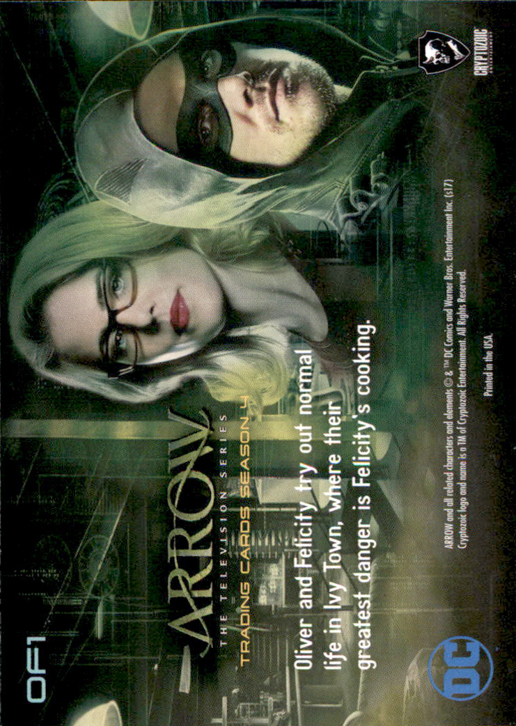 2017 Arrow Season Four Trading Cards Olicity: Pick From List