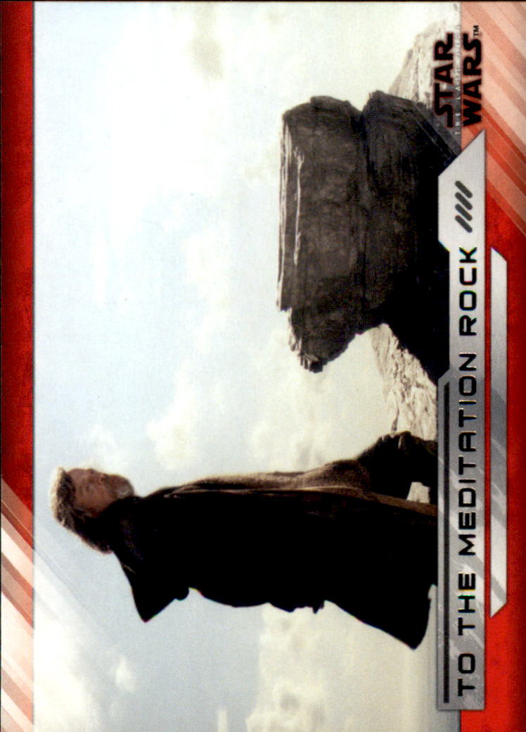 2018 Topps Star Wars The Last Jedi Series Two #39 To the Meditation Rock