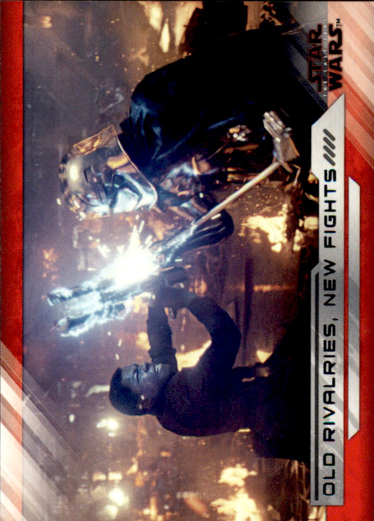 2018 Topps Star Wars The Last Jedi Series Two #79 Old Rivalries, New Fights