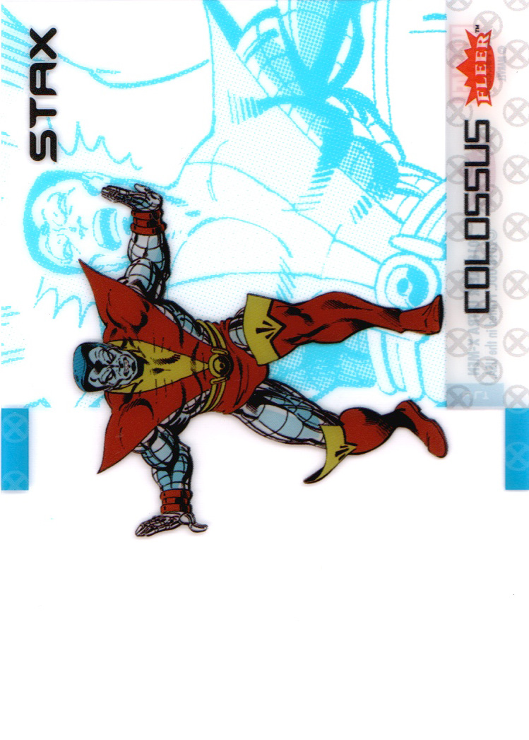 2018 Fleer Ultra X-Men Stax Top Layer #17A Colossus