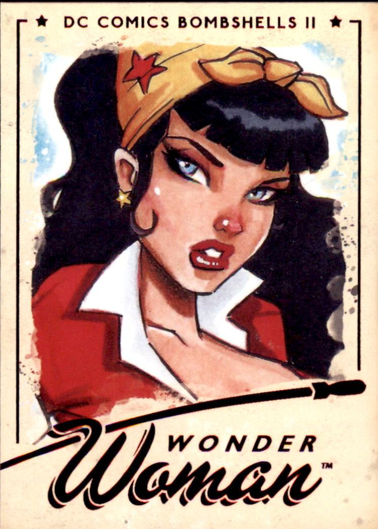 2018 Cryptozoic DC Comics Bombshells II #16 Wonder Woman