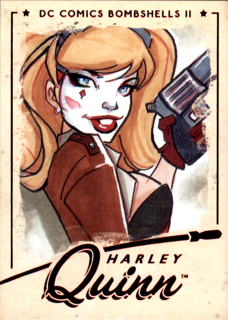 2018 Cryptozoic DC Comics Bombshells II #18 Harley Quinn