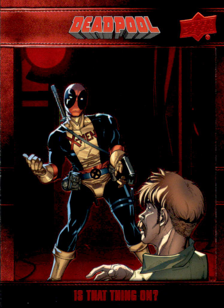 2019 Upper Deck Deadpool #11 Is That Thing On?
