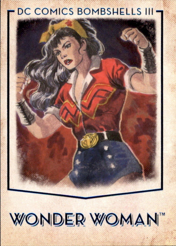 2019 Cryptozoic DC Comics Bombshells III #51 Wonder Woman