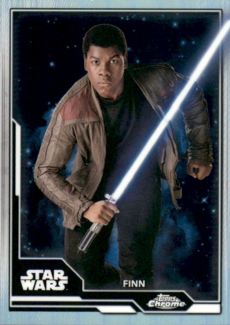 2021 Topps Chrome Star Wars Legacy Wielders of the Lightsaber #WL9 Finn ...