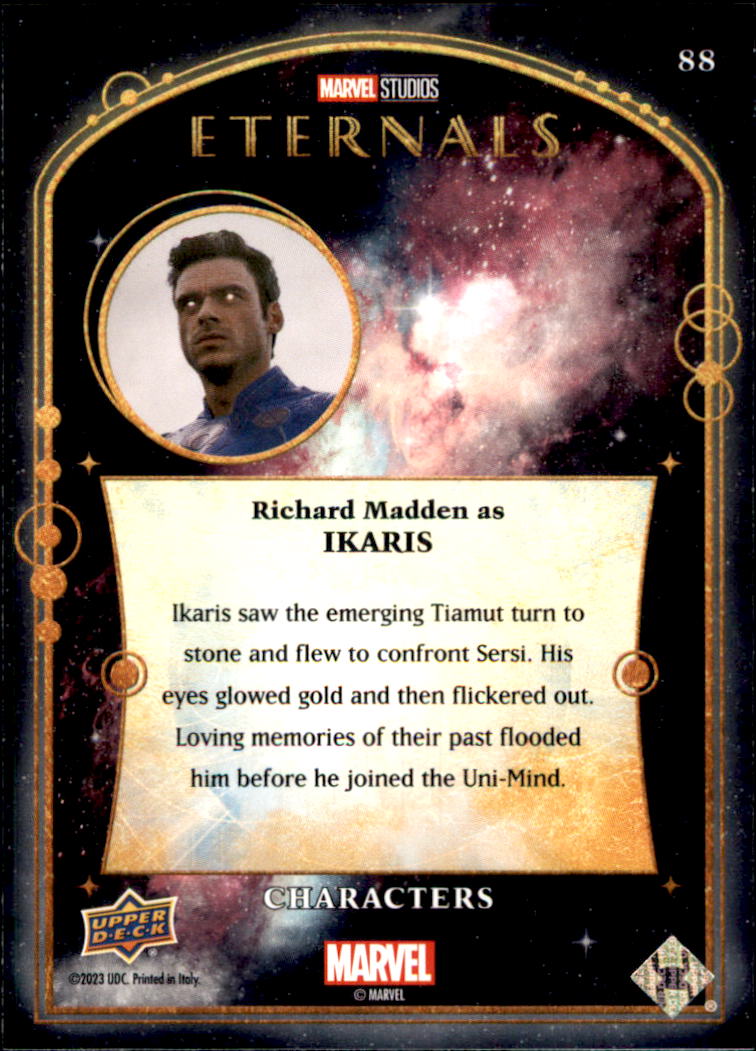 2023 Upper Deck The Eternals #88 Richard Madden as Ikaris SP