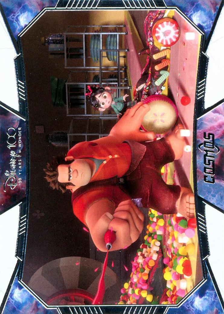 その他 topps chrome disney100 2023 RALPH PSA9 2023 Topps Chrome Disney 100 Red & Black Wave Wreck-It Ralph /28