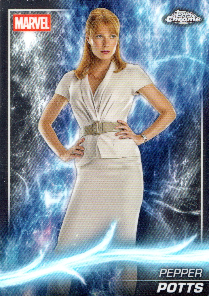 2025 Topps Chrome Marvel Studios #5 Pepper Potts