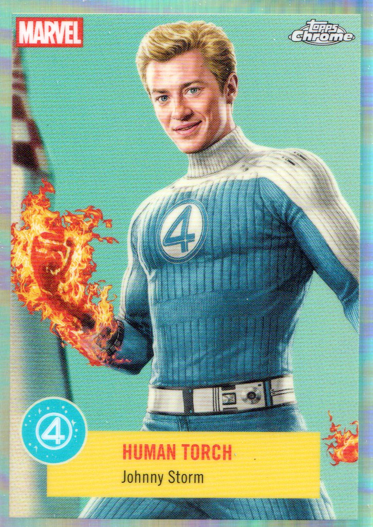 2025 Topps Chrome Marvel Studios The Fantastic Four First Steps