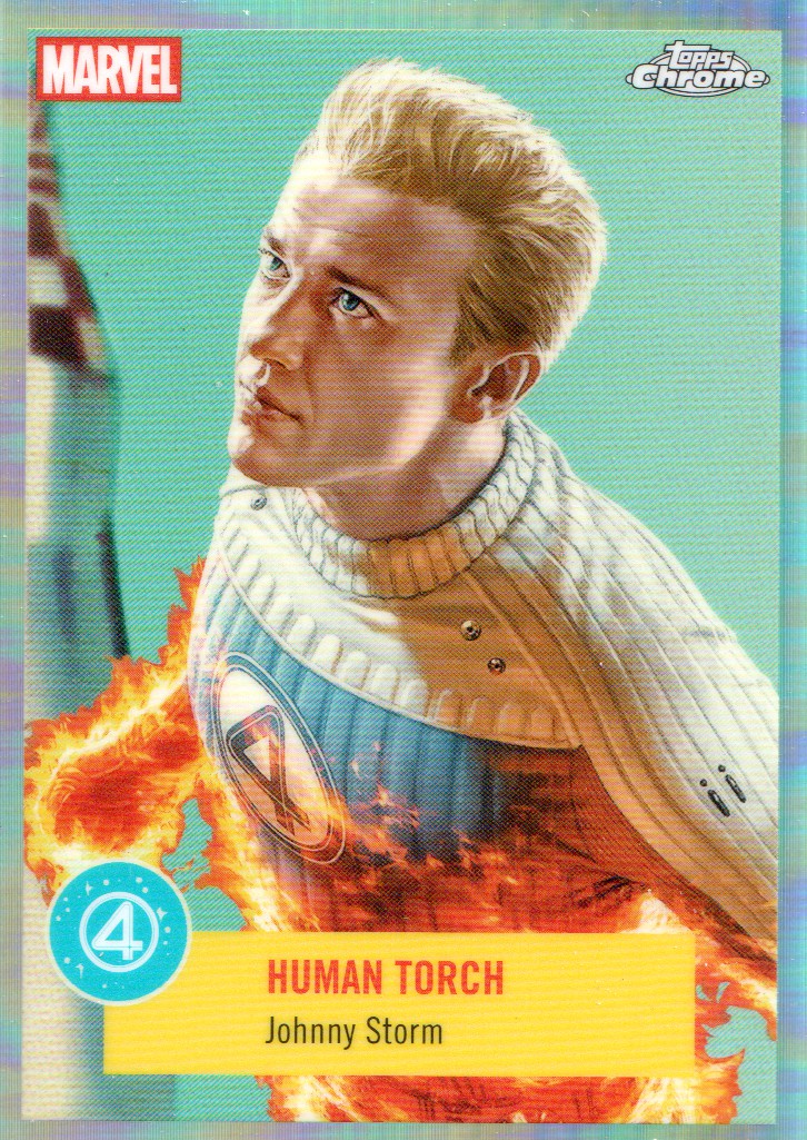 2025 Topps Chrome Marvel Studios The Fantastic Four First Steps