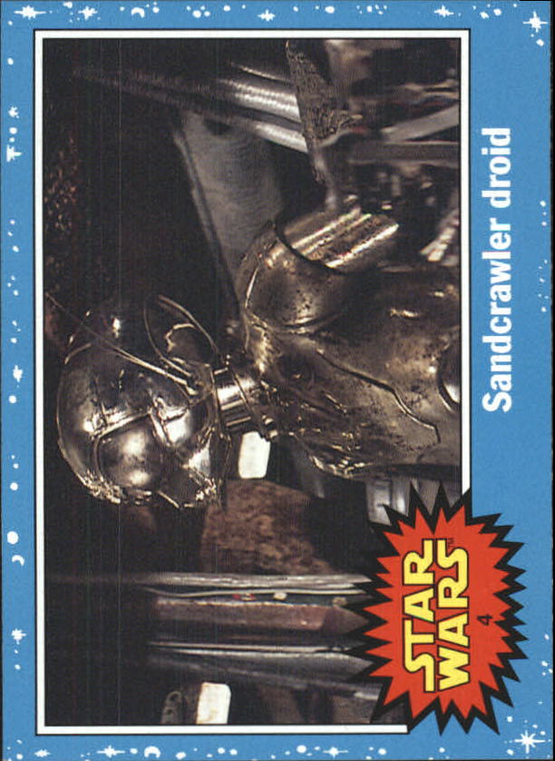2004 Topps Heritage Star Wars #4 Sandcrawler Droid