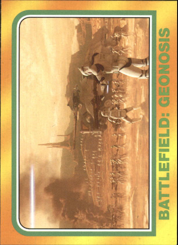 2004 Topps Heritage Star Wars #104 Battlefield: Geonosis