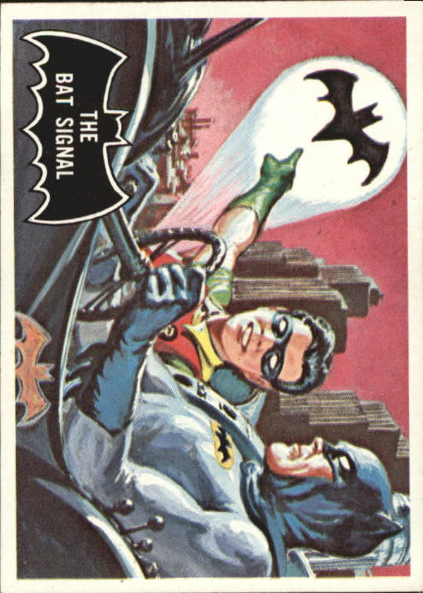 1966 Topps Batman Black Bat #3 The Bat Signal