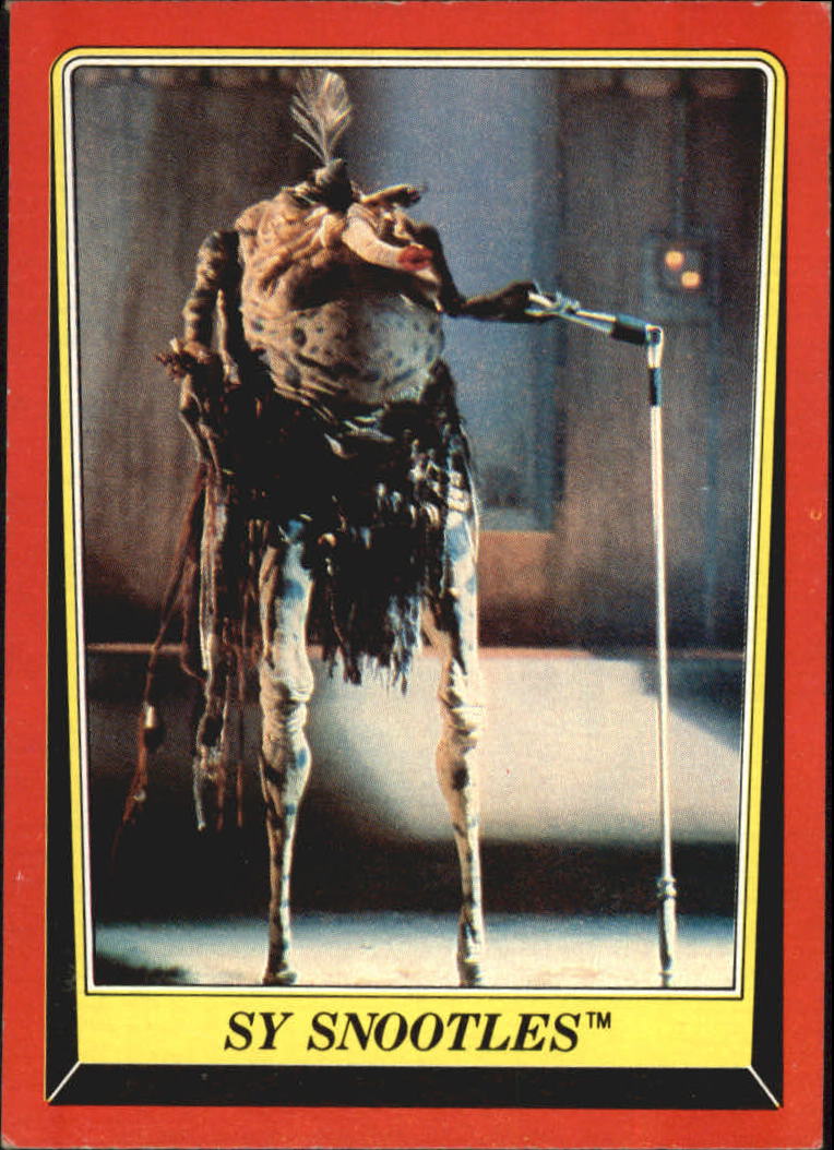 1983 Topps Star Wars Return of the Jedi #22 Sy Snootles