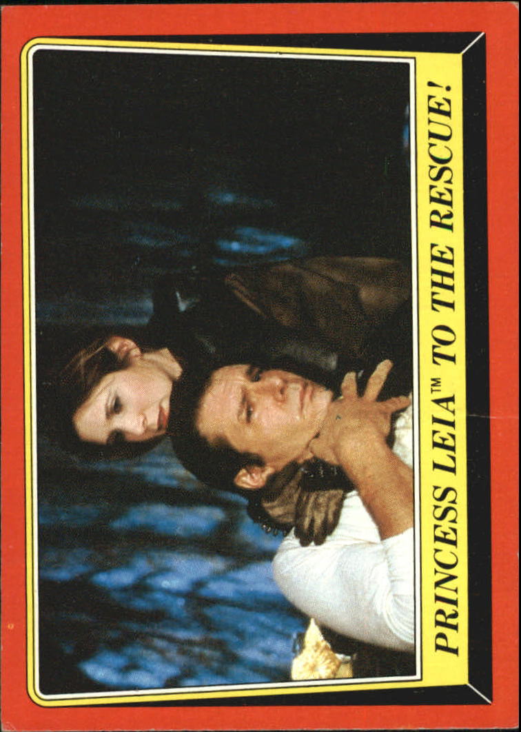1983 Topps Star Wars Return of the Jedi #30 Princess Leia to the Rescue