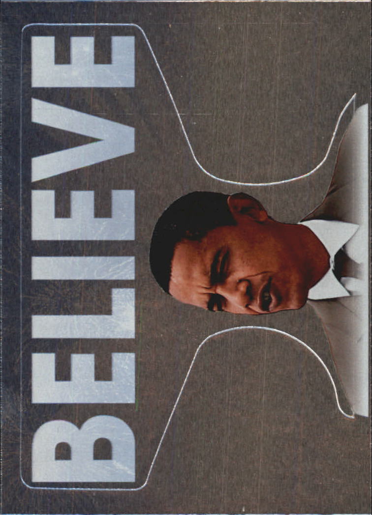 2009 Topps President Obama Inaugural Stickers Foil #13 Believe